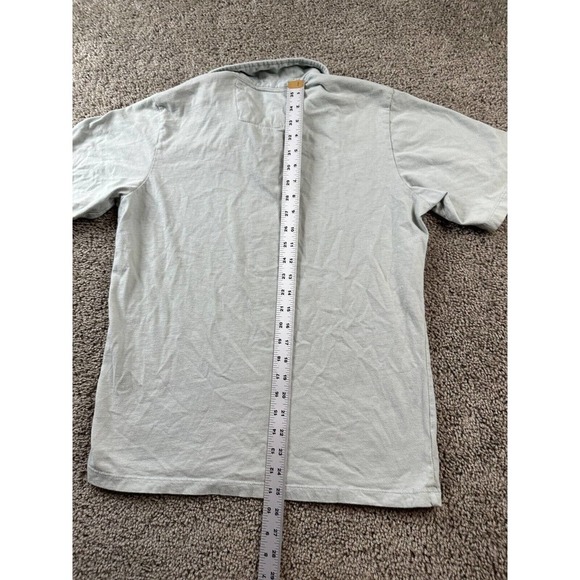 Quiksilver Polo Shirt Boys Extra Large Gray Green Surf Surfer Surfing Kids FLAW - Picture 8 of 12